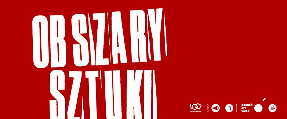 plakat obszary sztuki